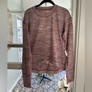 lululemon athletica Pink Heathered Women's Top